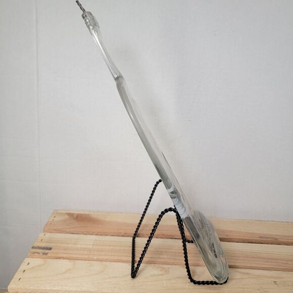 Grey Goose Vodka Flattened Glass Bottle w/ Wall Hanger - Picture 4 of 7